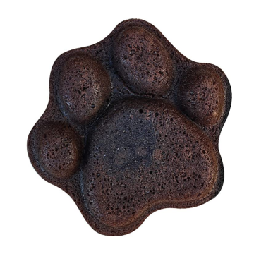 Custom Grande 3D Silicone Cão Paw Bolo Pan