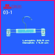 transparent pant hanger, pant hangers,plastic pant hangers