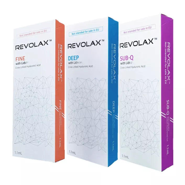 Revolax hyaluronic acid dermal filler face injection
