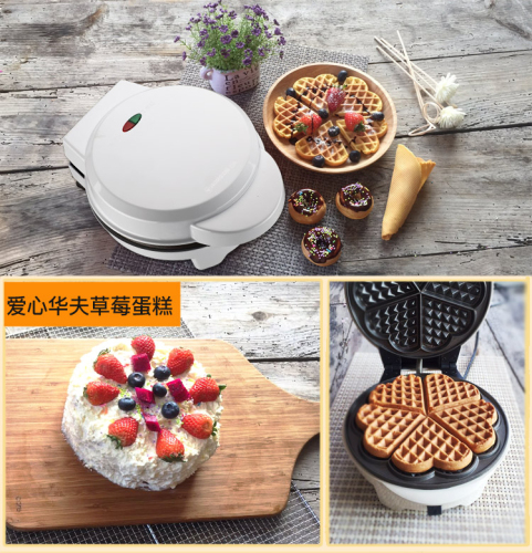 Fabricante automático de waffles de placa elétrica elétrica