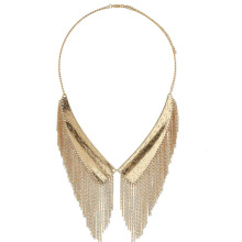 Charm tassel fashion jewelry bead necklace