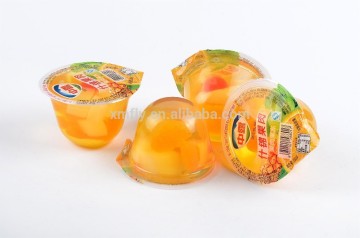 different big fruit jelly cup