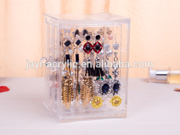 Customized acrylic jewelry display stands for earring new style earring show case