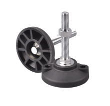 Nylon machinery leveling adjustable foot leveler leg