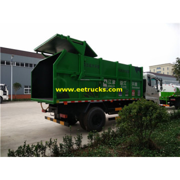 Dongfeng 8Ton Docking Refuse Collector Trucks