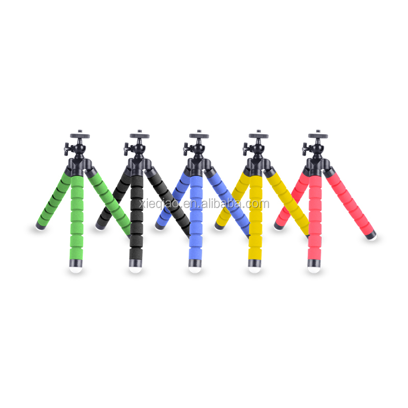 Çekirdek Cep Telefonu Tripod Standı - Uzaktan Mini Tripod ile iPhone veya Android için Esnek Tripod