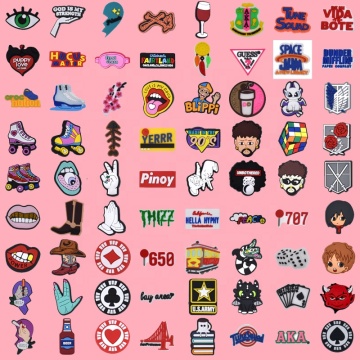 Custom Design Shoe Charms - Fashionable Clog Charms for Shoe Decorations