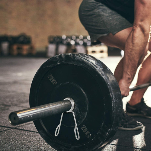 คลิปฤดูใบไม้ผลิ Barbell ยึดสำหรับโรงยิม powerlifting