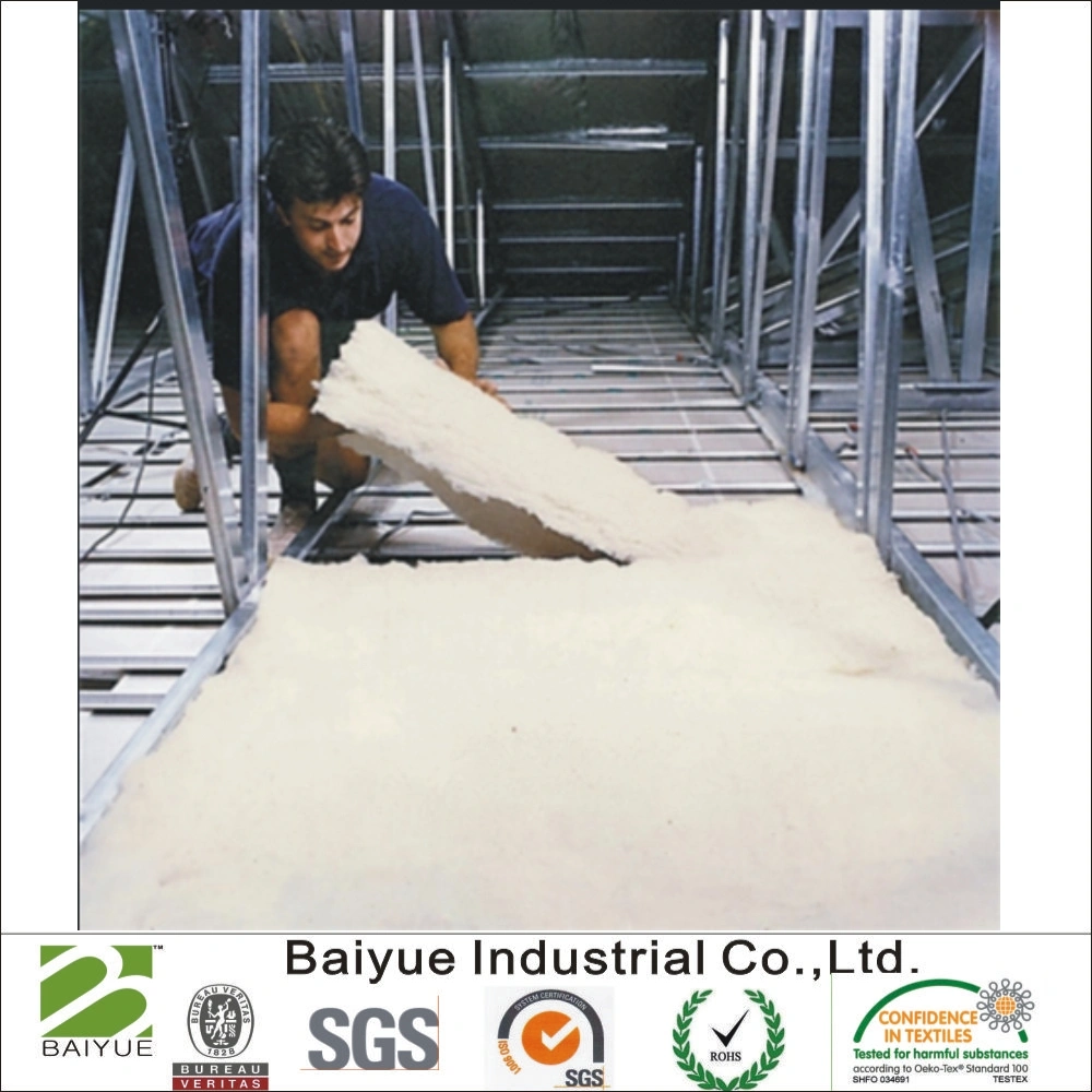 Eco-Friendly Heat Resistant Thermal Polyester Insulation Batting for Building Use