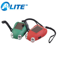 PVC Solar Dynamo Self Charging Flashlight for Kids