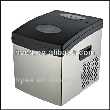 Stainless Steel Desk Top Ice Maker with cubic ice