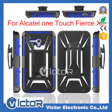 2016 NEW model Mobile phone PC+TPU combo case for ALCATEL One touch FIERCE XL/5054