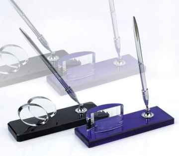 2015 crystal office pen stand simple beautiful