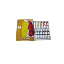 18 Colors Student Oil Paint set