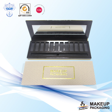 Fancy makeup compact pressed powder case