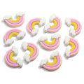 Leuke Flat Back Kleurrijke Cloud Resin Cabochons Versieringen Voor Scrapbooking Ambachten DIY Haarelastiekjes Centra Accessoires