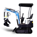 CE EPA Mini Digger 1,000 กก. Bagger Mini Excavator