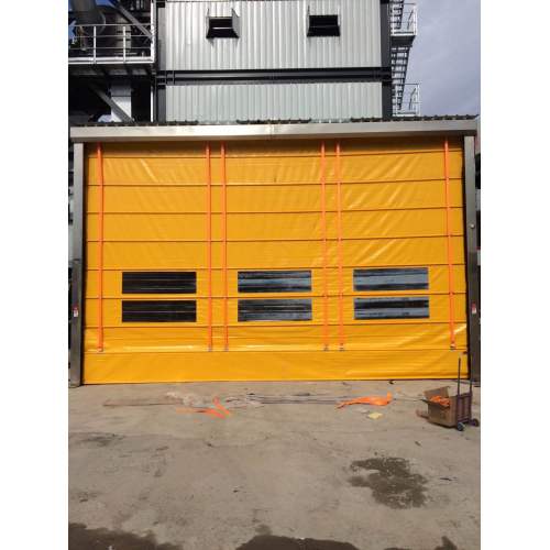 PVC high speed roll up door folding door