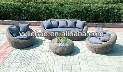 Used hotel patio furniture sofa