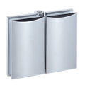 Zinc Curved Glass to Glass Hinge