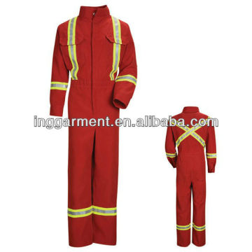 Reflective Fireproof Work Uniform Coverall/Overalls
