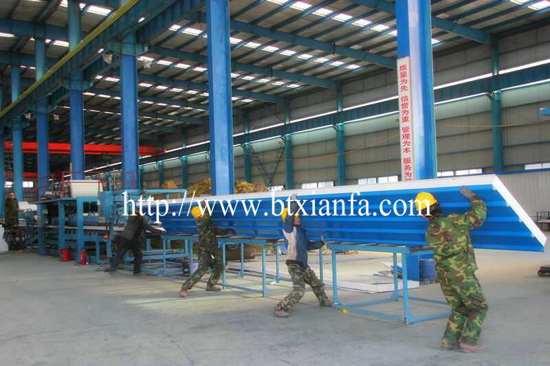 Sandwich Panel Roll Forming Machine