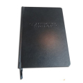 Office Stationery PU Leather Black a5 Notebook
