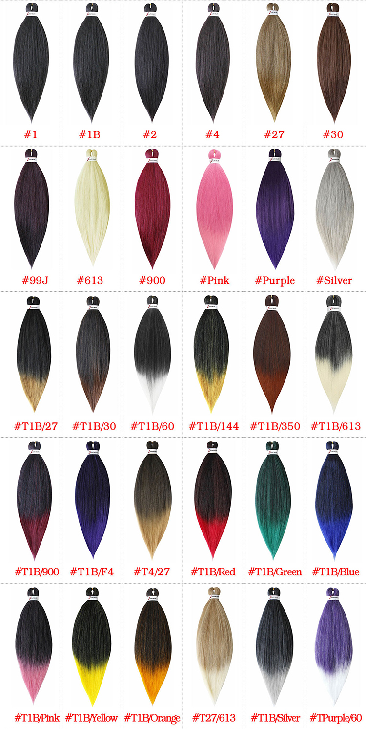 Pre Stretched Jumbo easy braid hair ombre braiding Hair For Wholesale Best Cheap Synthetic pre Stretched Hair braids
