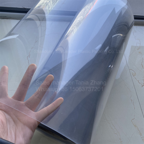 High transparency PVC film for thermoforming