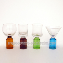 Glass wine cup/mini wine glass shot glass