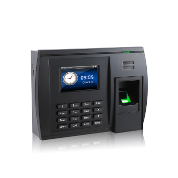 Fingerprint Time Attendance System Checking Total Work Time