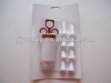 cake decorator syringe set
