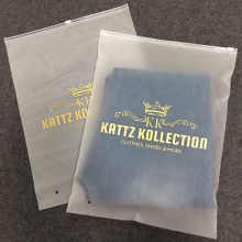 Garment Frosted Ziploc Bags