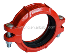 FM CE Approved Ductile Iron Grooved Flexible Coupling