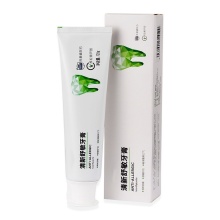 Aloe and mint toothpaste