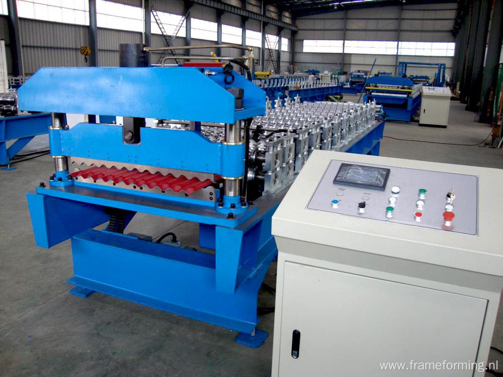 Corrugation Roofing Sheet Roll Forming Machine