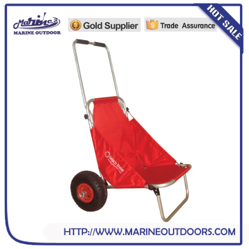 Fishing beach trolley, Outdoor trolley cart, Aluminum fishing cart