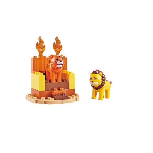 Educational Toy Animals Wisdom Enlighten Toy Bricks