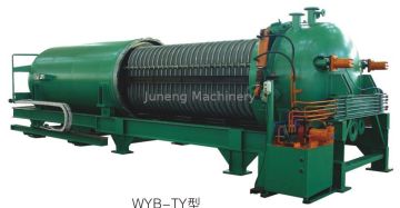 0.4mpa Automatic Dreg Discharging Device Carbon Steel Horizontal Pressure Leaf Filters