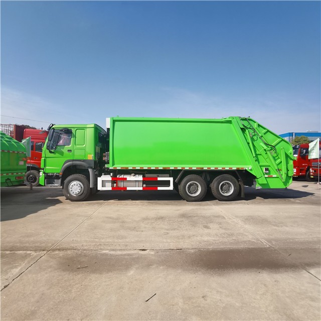 Camión compactador de basura de Howo (4) HOWO Garbage Compactor Truck (4)