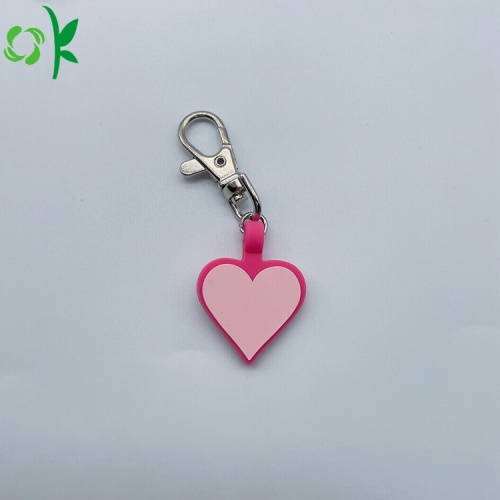 Silicone Keychain Pet ID Tag