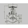 MARINE FLANGED STOP VALVES