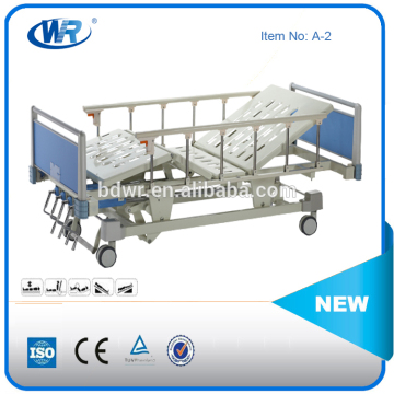 Hospitable Bed/five Function Hospital Bed/manual Operation Hospital Bed