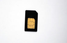 Black Plastic Nano Sim To Micro Sim Adapter Nano Sim Card Adapter