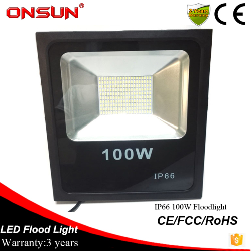 CE RoHS waterproof light 70% energy saving 100w smd led flood light