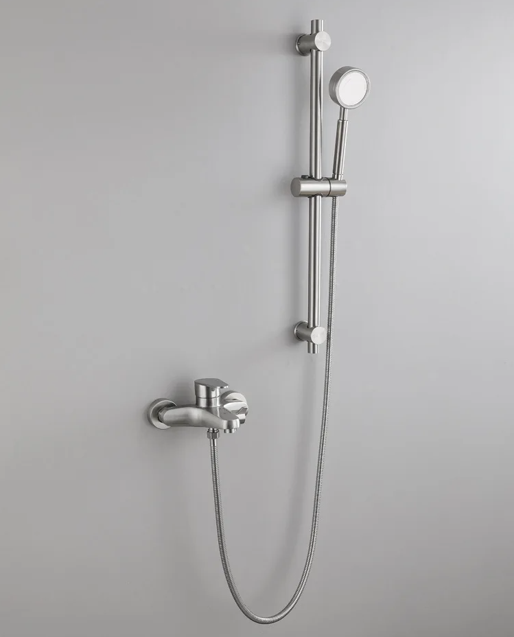 Stainless Steel Bathroom Themostatic Water Shower Set