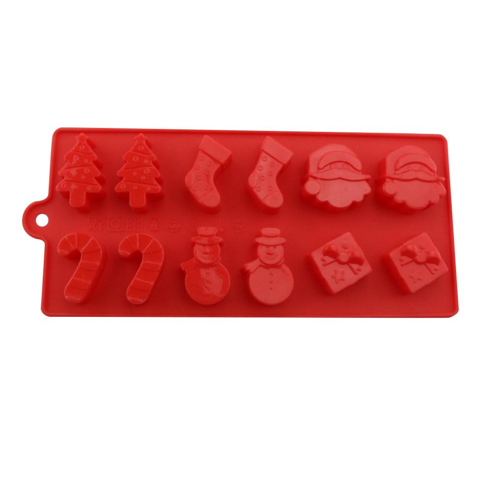 BPA Free Silicone Chocolate Candy Mold Bakverktyg