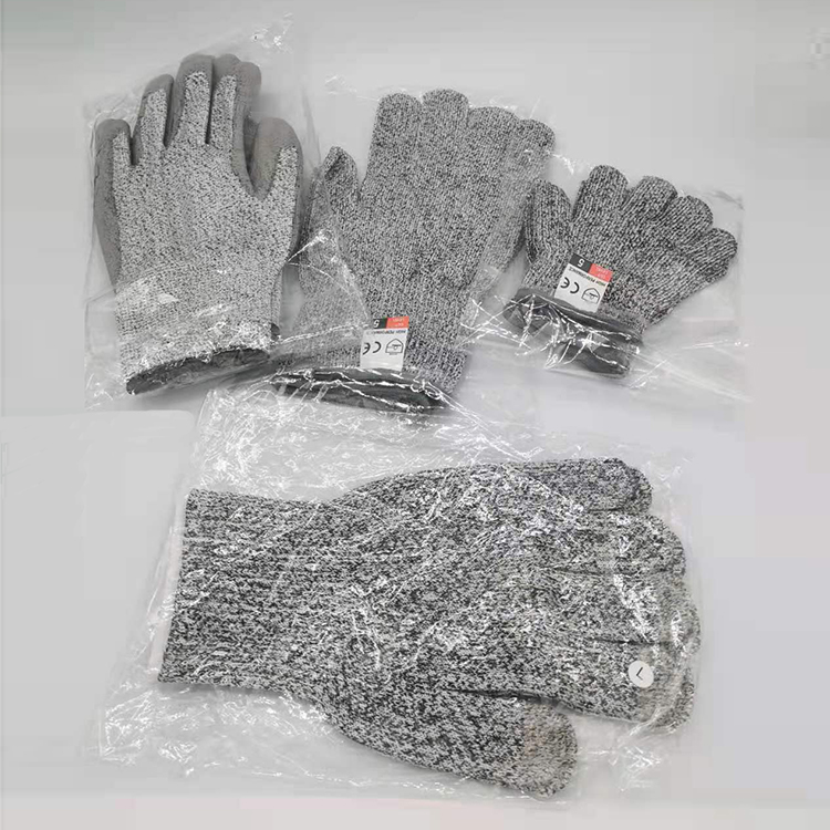 Grade 5 Touch Screen Cut Resistant Gloves Anti-Cut Safety HPPE level 5 Hand Gloves for Kitchen