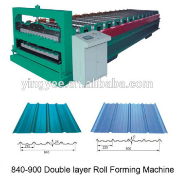 Attractive appearance Double Layers deck Cold Roll Forming Machine