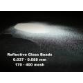 Adhesive Glass Beads With Coating